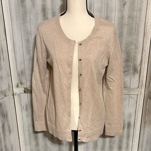 Northcrest Classic Beige Knit Sweater